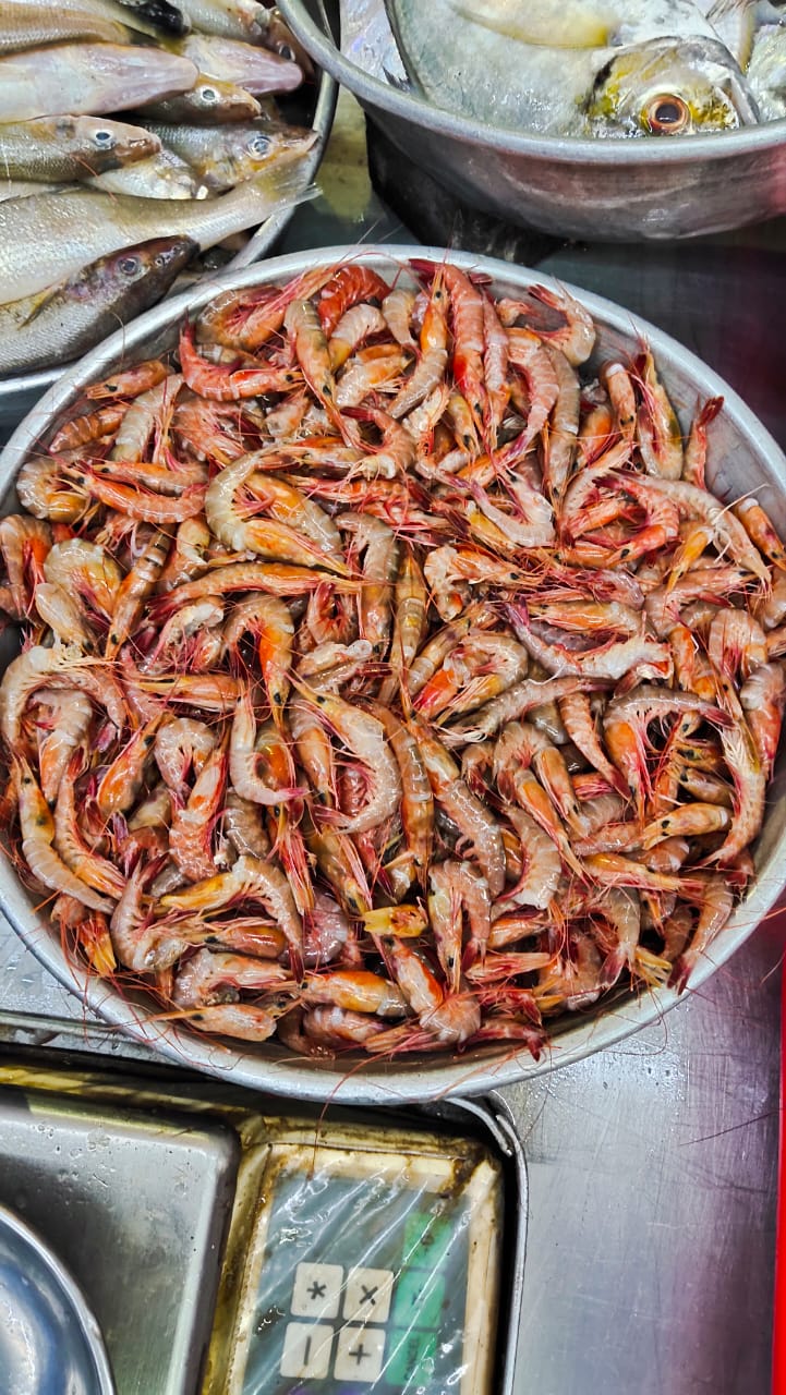 Red Small Prawns